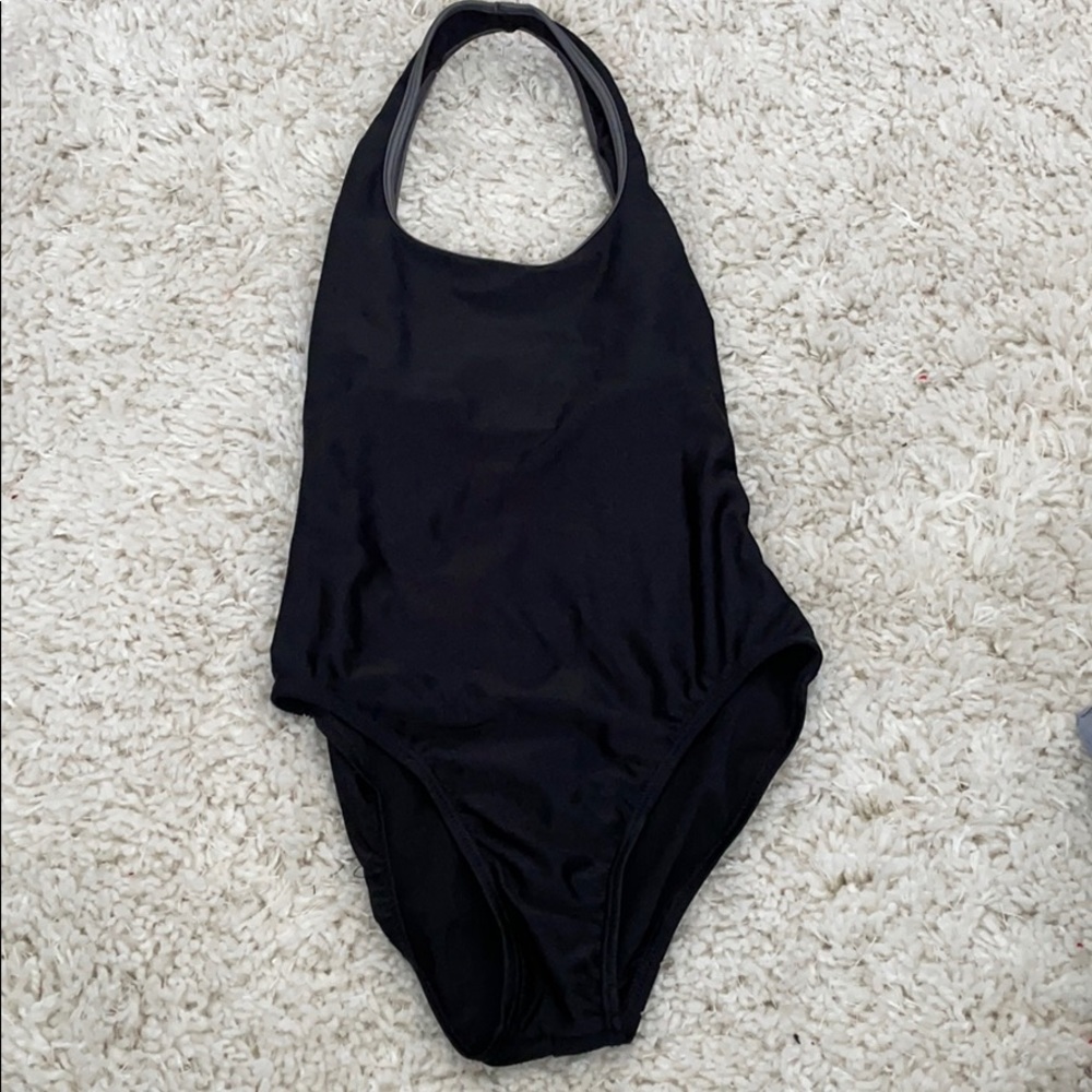 Black leotard by Natalie Dance Wear